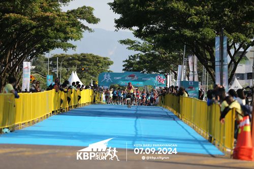 Race photo from KBP City Run 2024