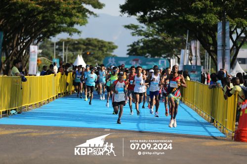 Race photo from KBP City Run 2024