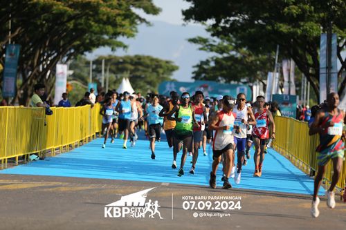 Race photo from KBP City Run 2024