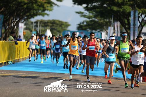 Race photo from KBP City Run 2024