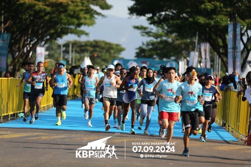 Race photo from KBP City Run 2024