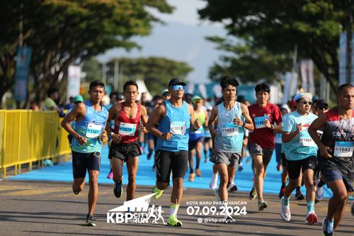 Race photo from KBP City Run 2024