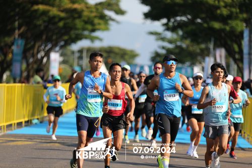 Race photo from KBP City Run 2024