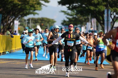 Race photo from KBP City Run 2024
