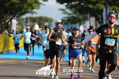 Race photo from KBP City Run 2024
