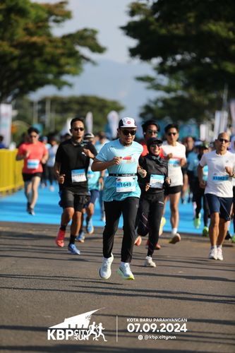 Race photo from KBP City Run 2024