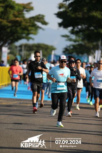 Race photo from KBP City Run 2024