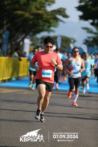Race photo from KBP City Run 2024