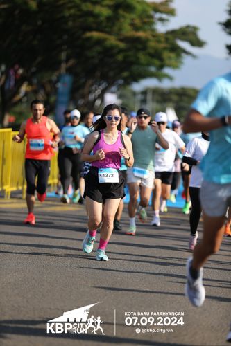 Race photo from KBP City Run 2024