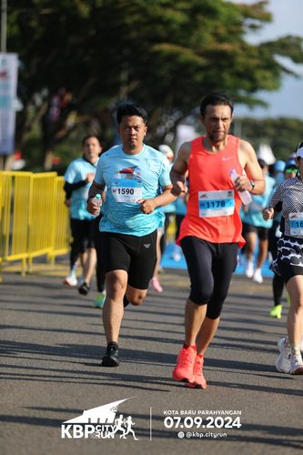 Race photo from KBP City Run 2024