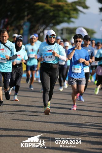 Race photo from KBP City Run 2024