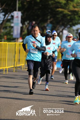 Race photo from KBP City Run 2024