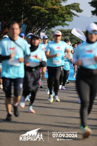 Race photo from KBP City Run 2024