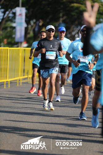 Race photo from KBP City Run 2024