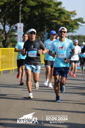 Race photo from KBP City Run 2024