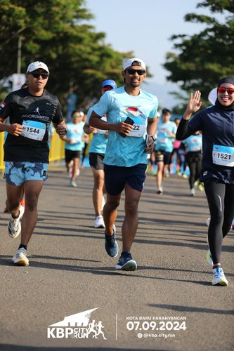 Race photo from KBP City Run 2024