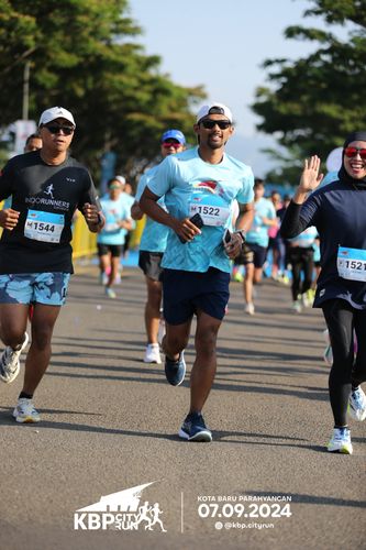 Race photo from KBP City Run 2024