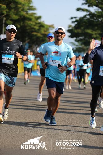 Race photo from KBP City Run 2024