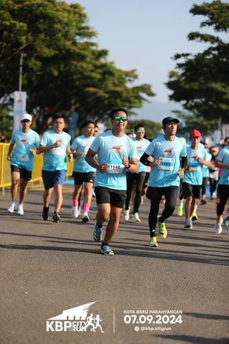 Race photo from KBP City Run 2024