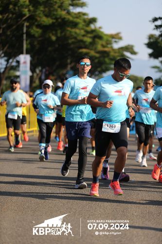 Race photo from KBP City Run 2024