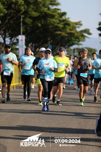 Race photo from KBP City Run 2024