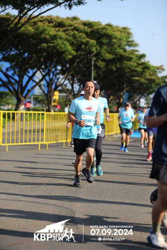 Race photo from KBP City Run 2024