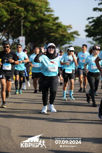 Race photo from KBP City Run 2024