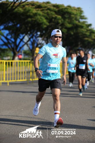 Race photo from KBP City Run 2024