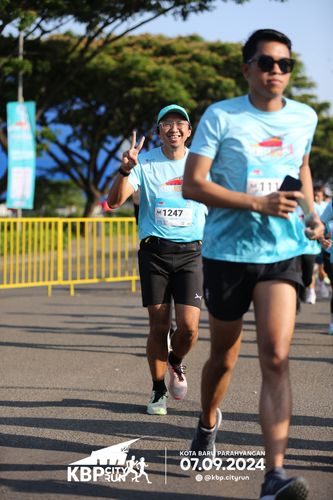 Race photo from KBP City Run 2024