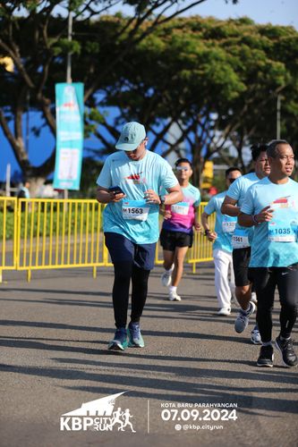 Race photo from KBP City Run 2024