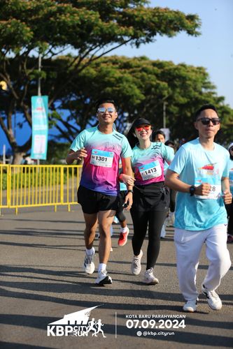 Race photo from KBP City Run 2024