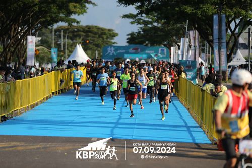 Race photo from KBP City Run 2024