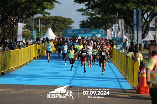 Race photo from KBP City Run 2024