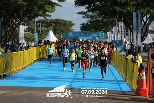 Race photo from KBP City Run 2024