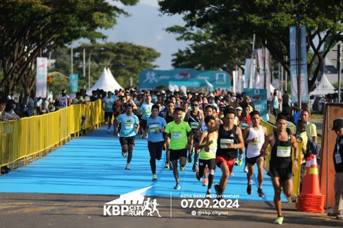 Race photo from KBP City Run 2024