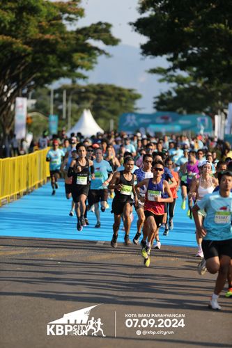 Race photo from KBP City Run 2024