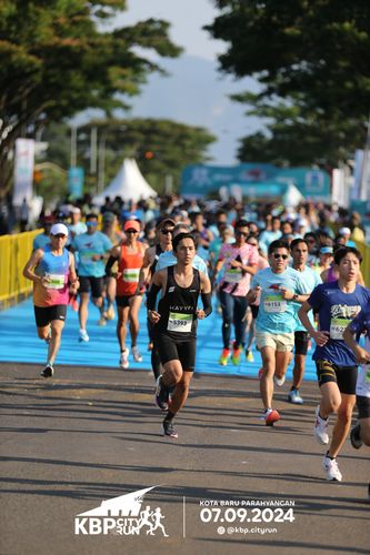 Race photo from KBP City Run 2024
