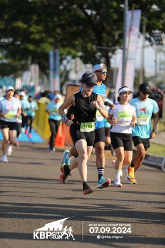 Race photo from KBP City Run 2024