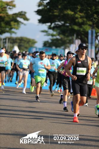 Race photo from KBP City Run 2024