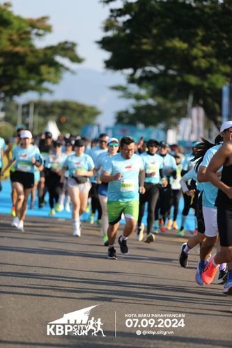 Race photo from KBP City Run 2024