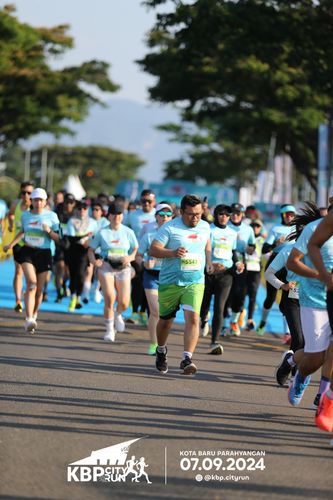 Race photo from KBP City Run 2024