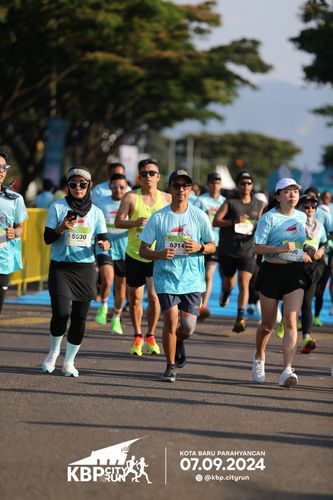 Race photo from KBP City Run 2024