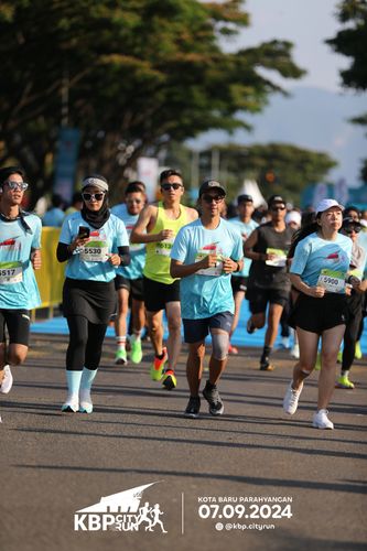 Race photo from KBP City Run 2024