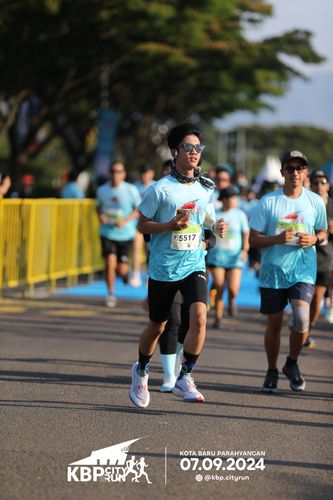 Race photo from KBP City Run 2024