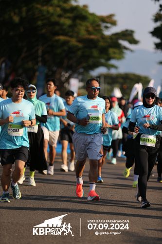 Race photo from KBP City Run 2024