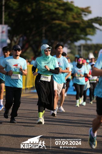 Race photo from KBP City Run 2024