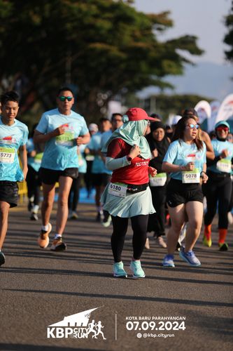 Race photo from KBP City Run 2024