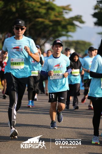 Race photo from KBP City Run 2024