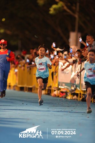 Race photo from KBP City Run 2024
