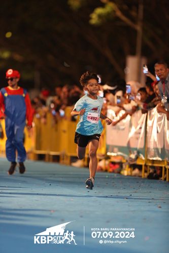 Race photo from KBP City Run 2024